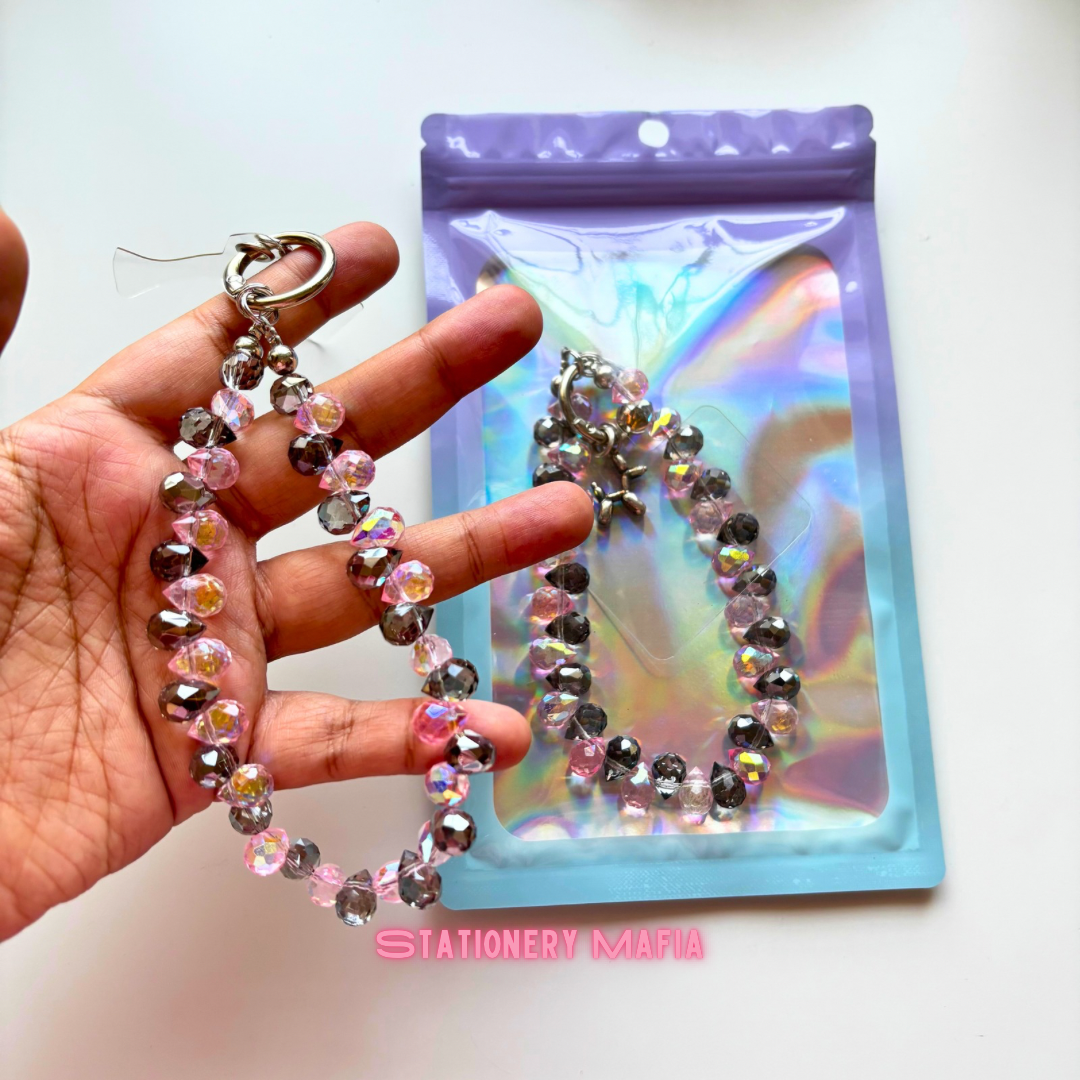 Crystal Drip Phone Charm
