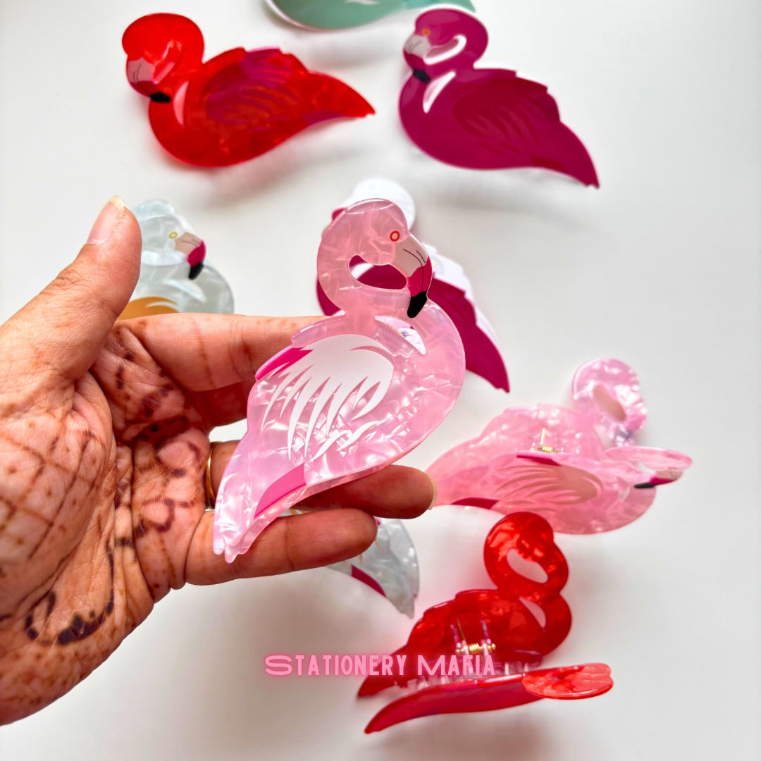 Flamingo Claw Clip