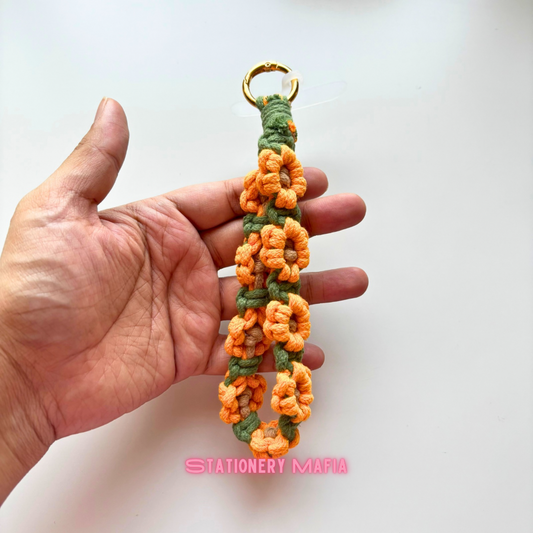 Crochet Bloom Phone Charm