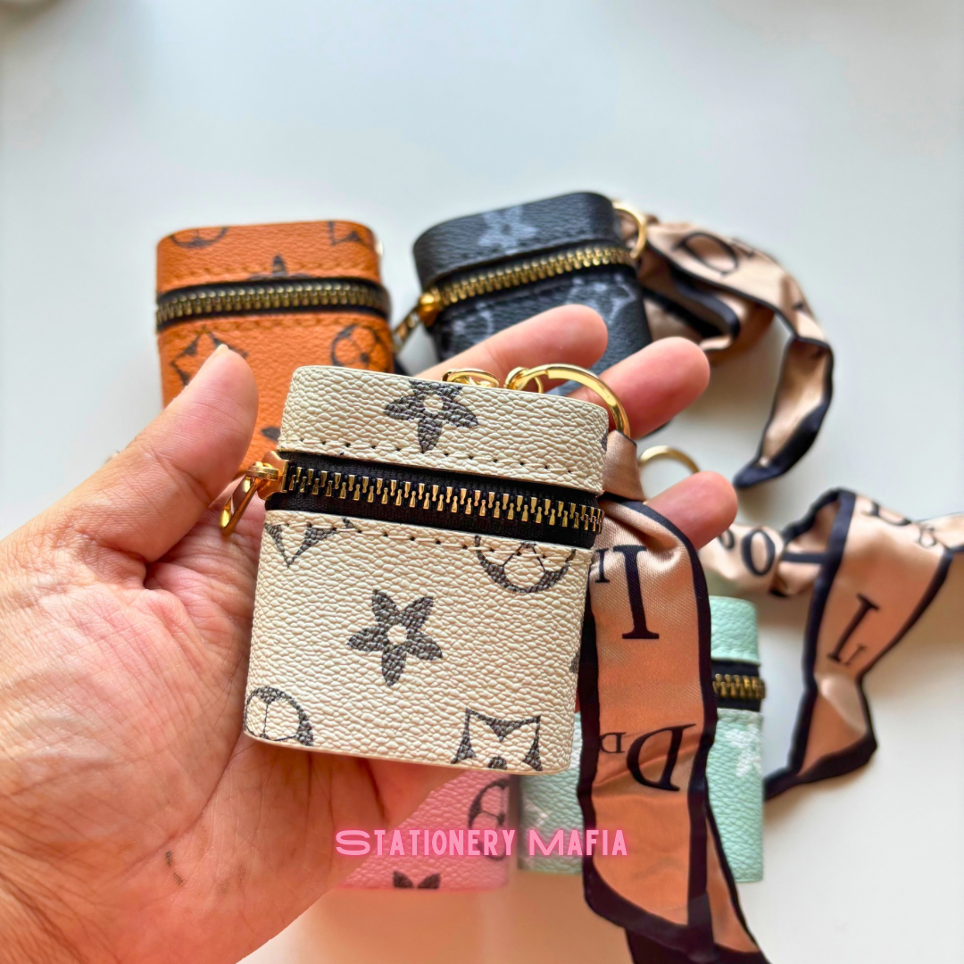 Mini Luxe Zip Trinket Pouch