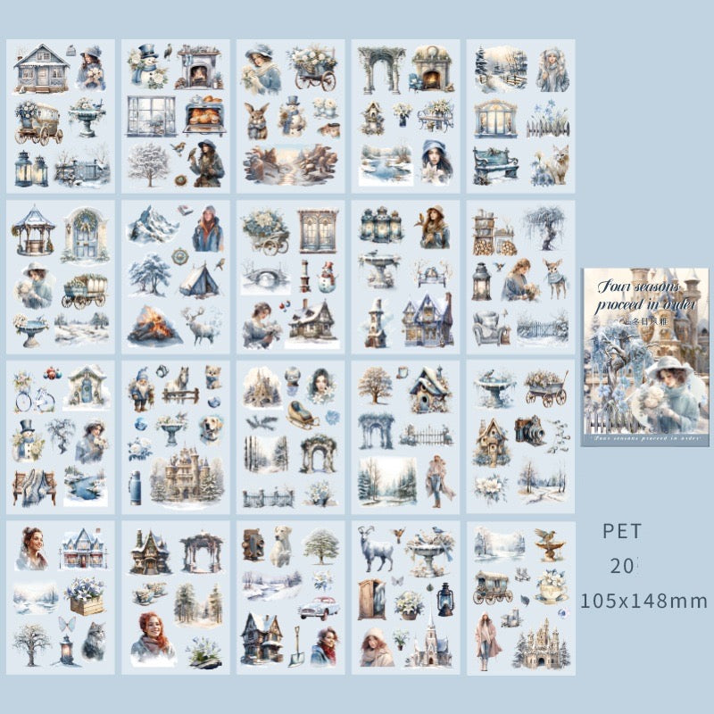 Four Seasons Tales Sticker Book