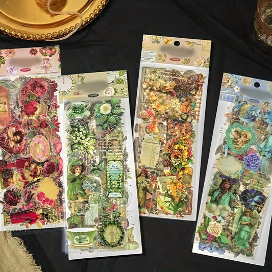 Morning Series Vintage Sticker Sheets