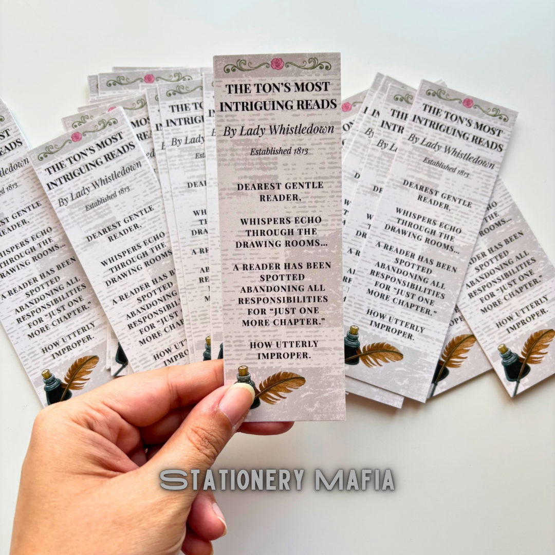 Dearest Gentle Reader Bookmark