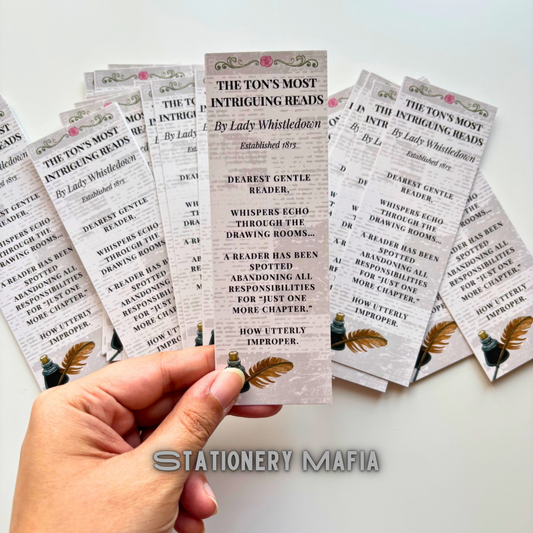 Dearest Gentle Reader Bookmark