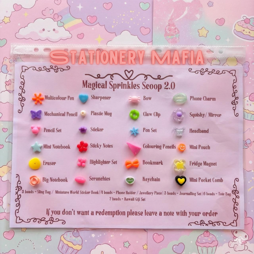 Magical Sprinkles Scoop 2.0 – Stationery Mafia