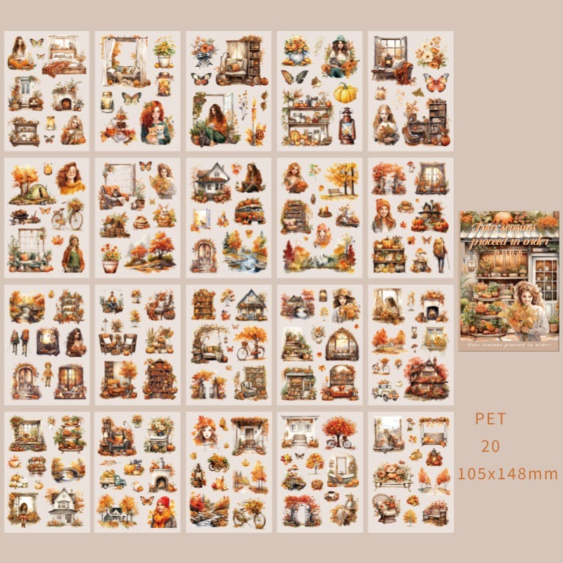 Four Seasons Tales Sticker Book
