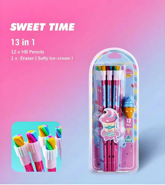 Sweet Time Pencil Set